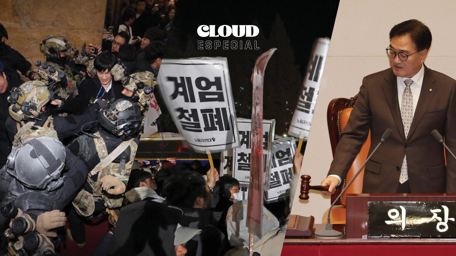 Presidente aponta armas contra o próprio povo... 158 minutos à beira do caos